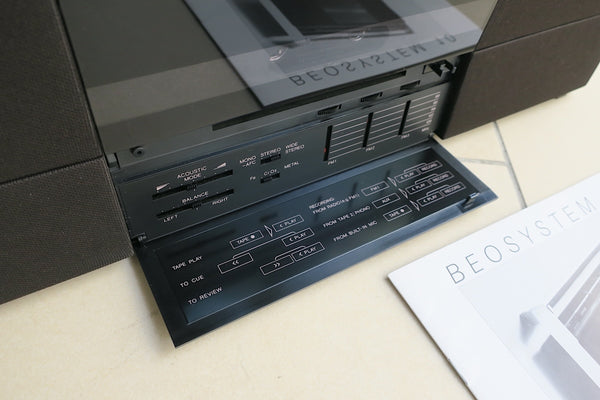 BeoSystem 10 <br>vintage Radio<br>silber / schwarz (1986)