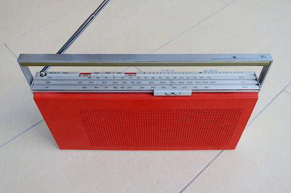 Beolit 600<br>vintage Radio <br>rot (1970)