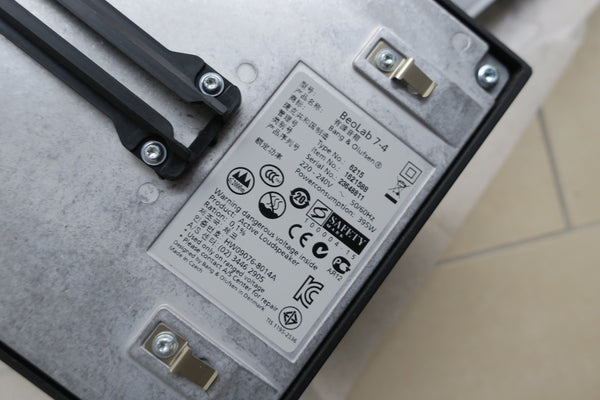 BeoLab 7.4 Aktiver Centerlautsprecher silber (2013)