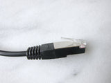 Powerlink Buchse > RJ45 Stecker Adapter Kabel 15cm schwarz