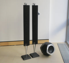 Set BeoLab 18 & BeoLab 19 <br>Aktivlautsprecher & Subwoofer<br>silber / schwarz (2015)