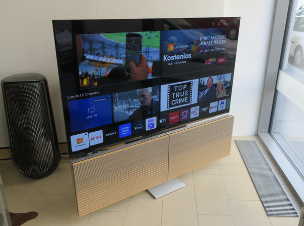BeoVision Harmony 77<br>4K HDR OLED-Smart-TV <br>alu / oak (2020)