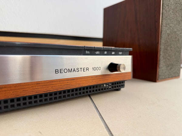 BeoMaster 1000 <br>mit HEA speakers<br>palisander (1972)