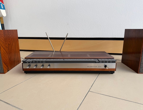 BeoMaster 1000 <br>mit HEA speakers<br>palisander (1972)