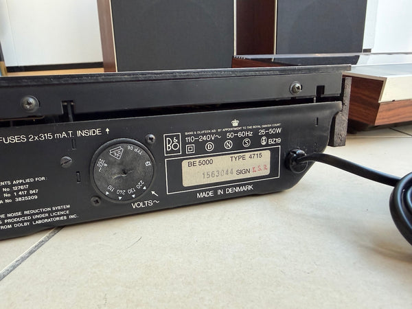 BeoSystem 6000 <br>vintage Audio System<br>palisander (1976)
