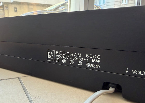 BeoGram 6000 <br>vintage Plattenspieler<br>palisander (1976)