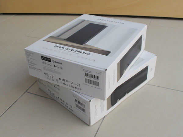 BeoSound Emerge<br>Drahtloses Musiksystem<br>black anthracite (2023)