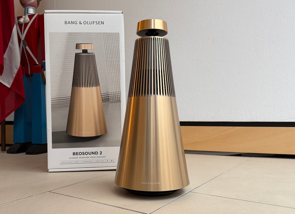 BeoSound 2 3rd Gen<br>Drahtloses Musiksystem <br>gold tone (2023)