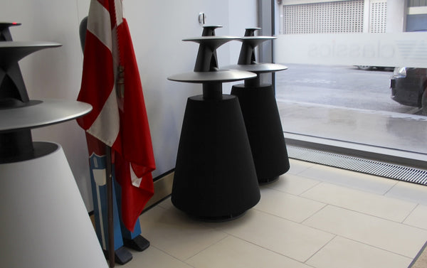 BeoLab 5<br>Aktivlautsprecher <br>silber/schwarz (2003)