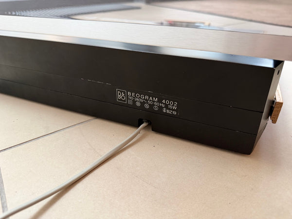 BeoGram 4002 <br>Plattenspieler<br>oak (ca. 1979)