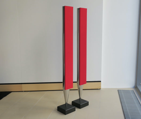 BeoLab 8000 <br>Aktivlautsprecher <br>silber/rot (1996)