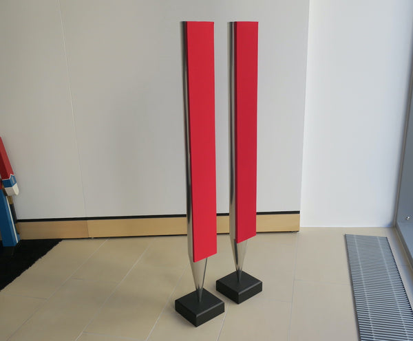 BeoLab 8000 <br>Aktivlautsprecher <br>silber/rot (1996)