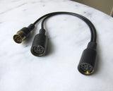 Powerlink Y-Adapter / Splitter schwarz