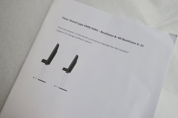 BeoVision 8-32 Bodenstandfuss, Type 4494