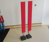 BeoLab 8000 <br>Aktivlautsprecher <br>silber/rot (1996)