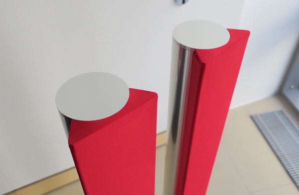 BeoLab 8000 <br>Aktivlautsprecher <br>silber/rot (1996)