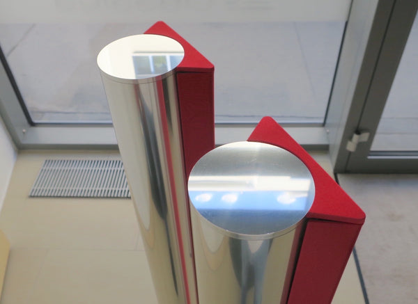 BeoLab 8000 <br>Aktivlautsprecher <br>silber/rot (1996)