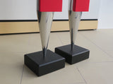 BeoLab 8000 <br>Aktivlautsprecher <br>silber/rot (1996)