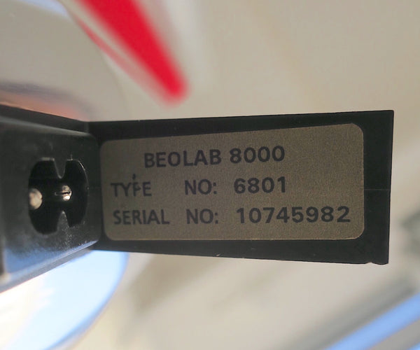 BeoLab 8000 <br>Aktivlautsprecher <br>silber/rot (1996)