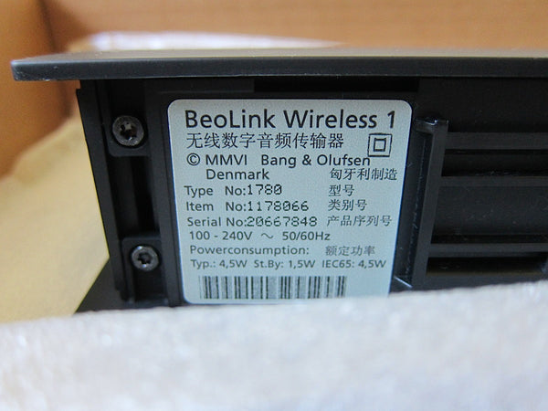 BeoLink Wireless 1 Set schwarz (2008)